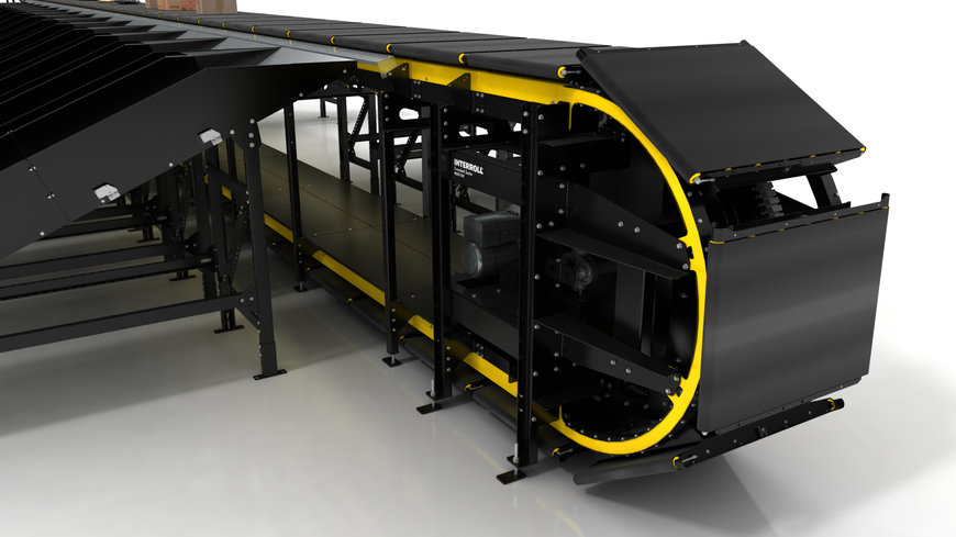 Interroll apresenta novo classificador de tela cruzada vertical